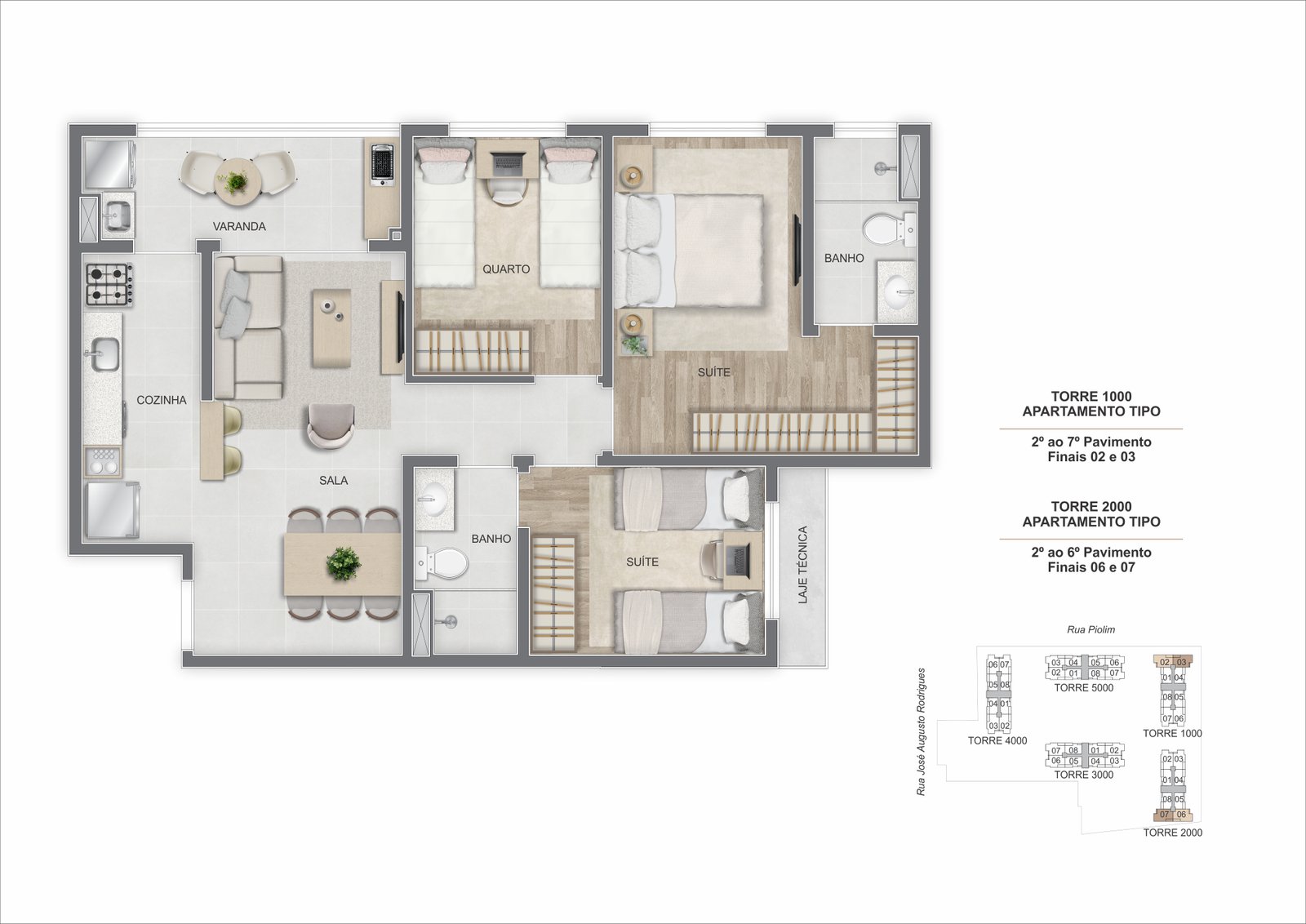 Piscina do Breeze Inspire Residence